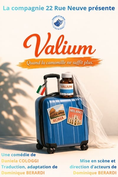 Cie 22 rue Neuve - Affiche Valium Cie 22 rue Neuve - Affiche Valium