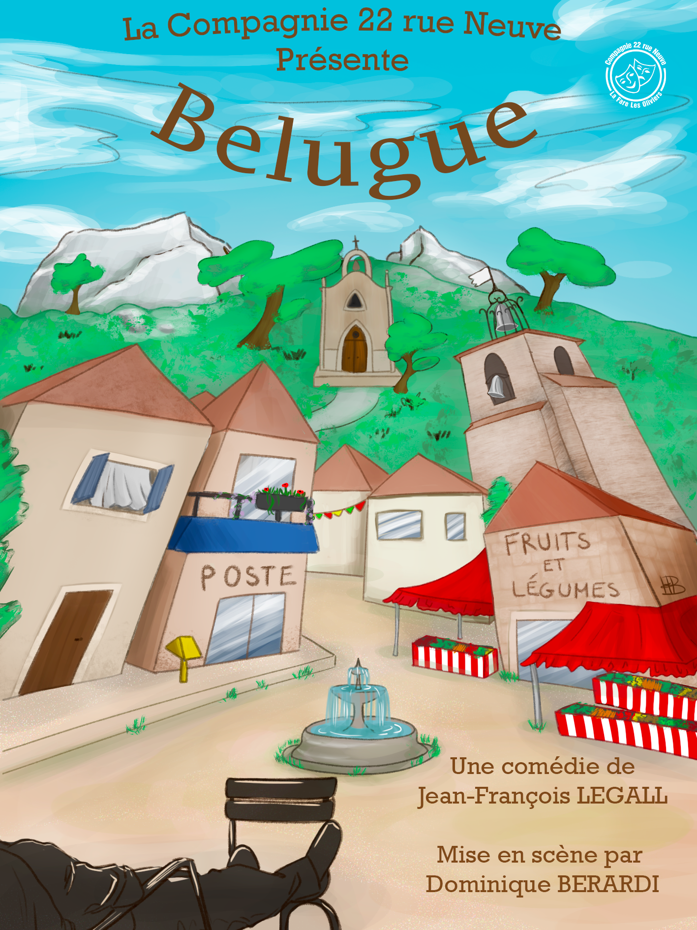 Cie 22 rue Neuve - Belugue - Affiche-1 Cie 22 rue Neuve - Belugue - Affiche-1