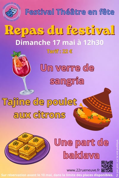 Le repas du Festival